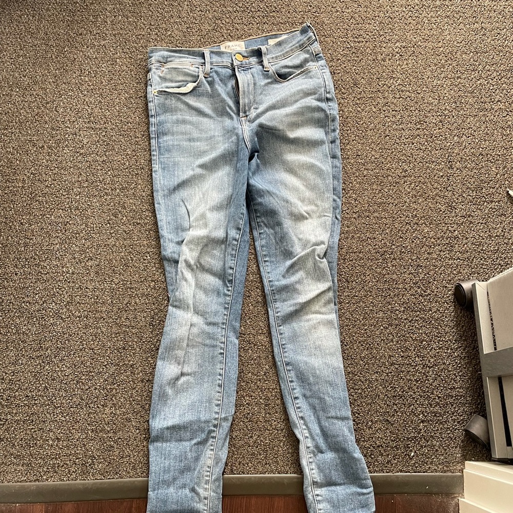 Frame denim skinny jeans
